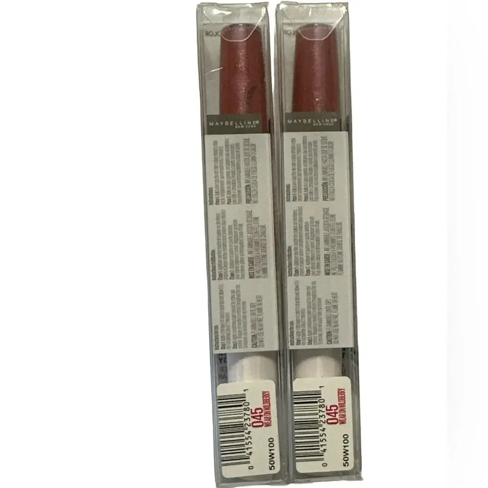 New 2 Maybelline‎ SuperStay 24 2-Step Liquid Lipstick Wear On Wildberry